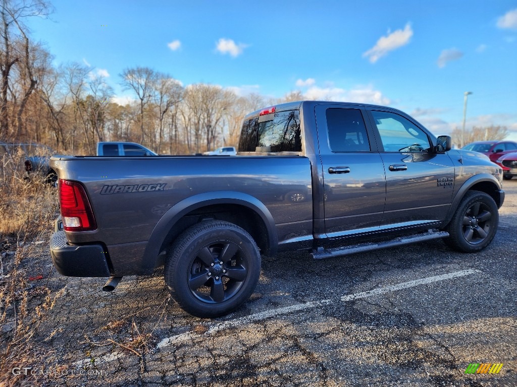 2019 1500 Classic Warlock Quad Cab 4x4 - Granite Crystal Metallic / Black/Diesel Gray photo #3