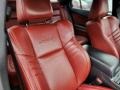 2021 Dodge Charger Black/Demonic Red Interior Front Seat Photo