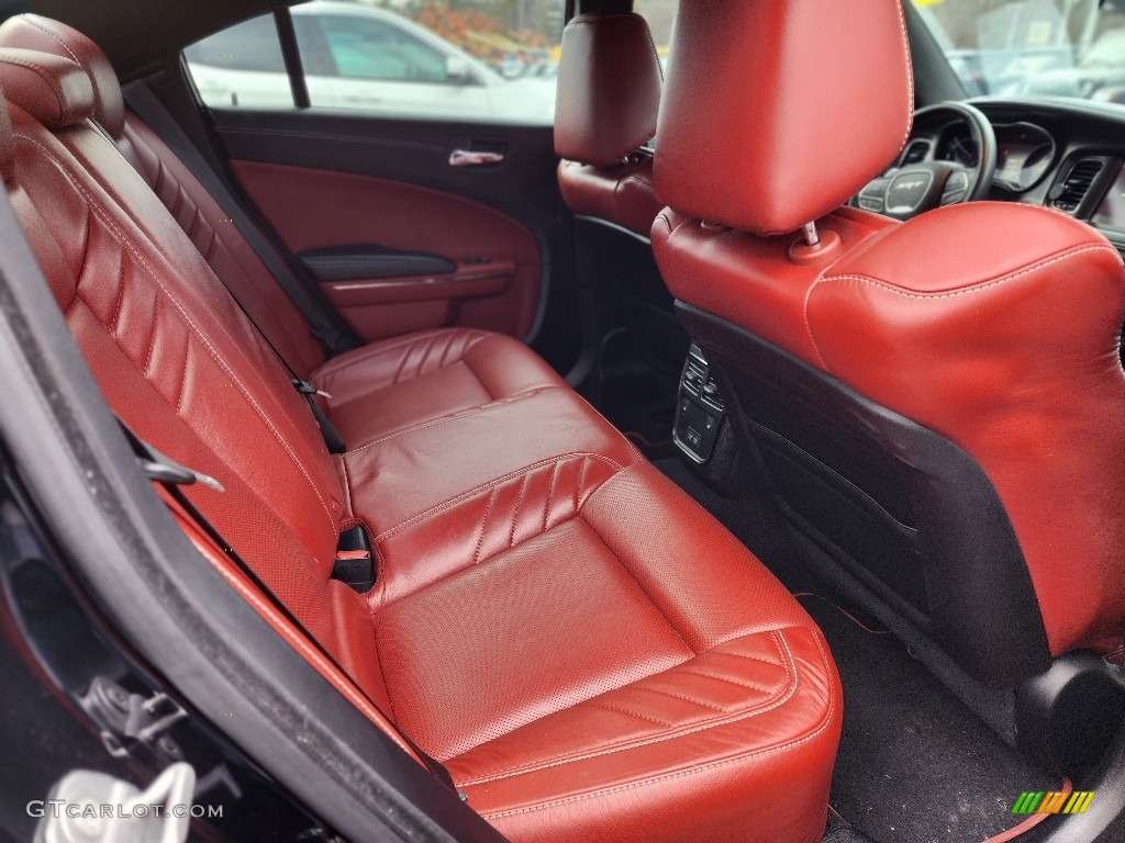 2021 Dodge Charger SRT Hellcat Widebody Rear Seat Photo #145539507