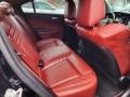 2021 Dodge Charger Black/Demonic Red Interior Rear Seat Photo