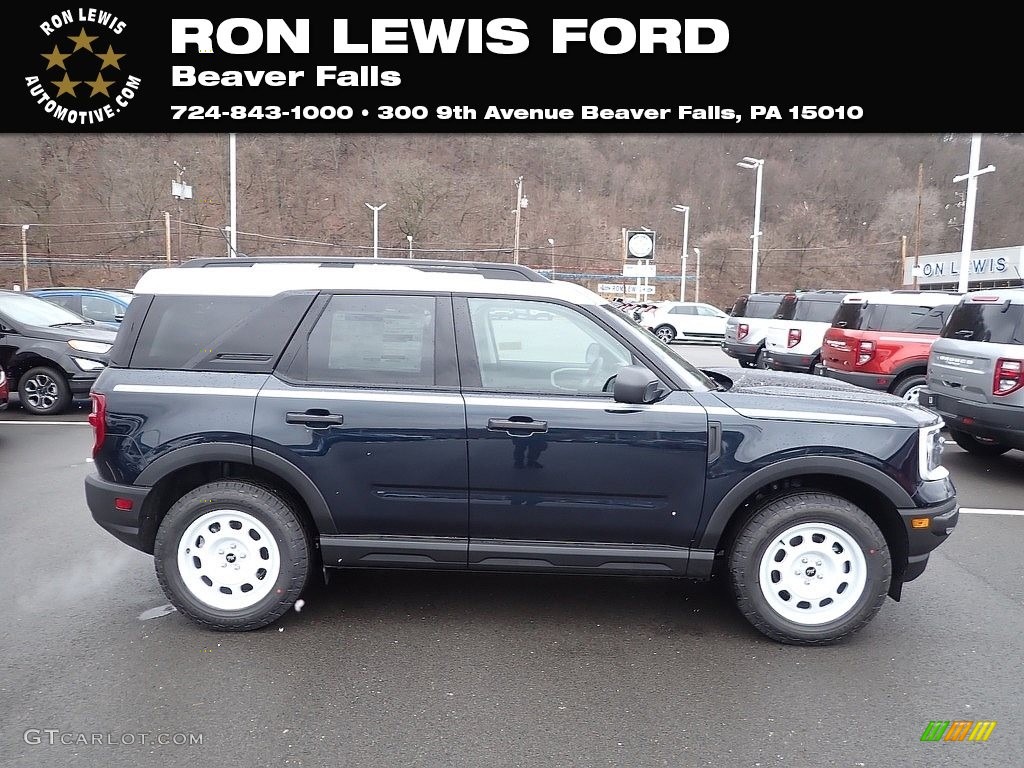 Alto Blue Metallic Tinted Ford Bronco Sport