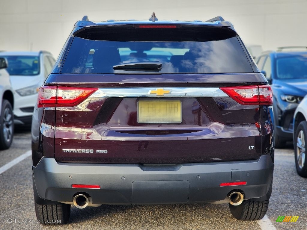 2021 Traverse LT AWD - Black Cherry Metallic / Jet Black photo #5