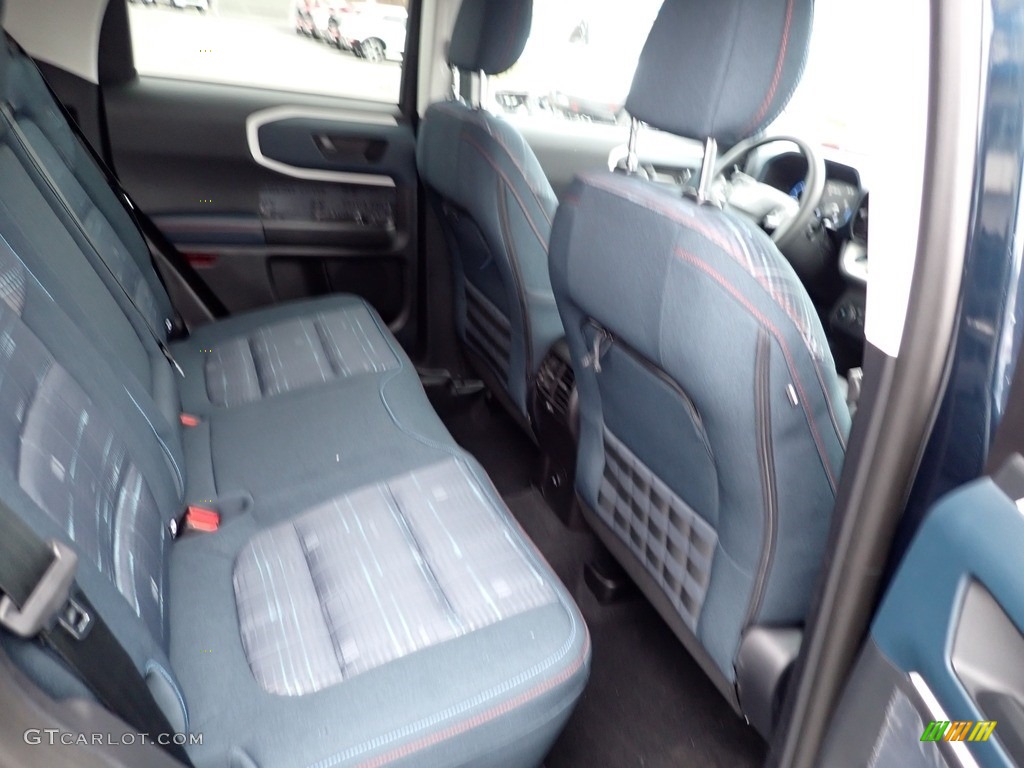2023 Ford Bronco Sport Heritage 4x4 Rear Seat Photo #145539886