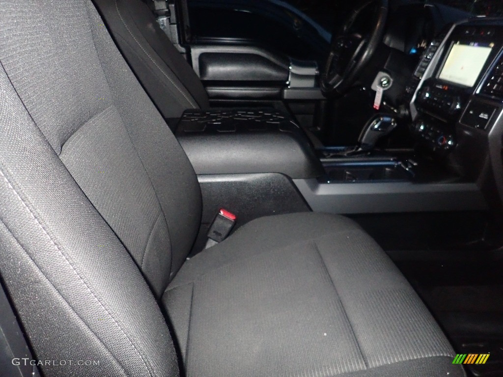 2016 F150 XLT SuperCab 4x4 - Lithium Gray / Black photo #11