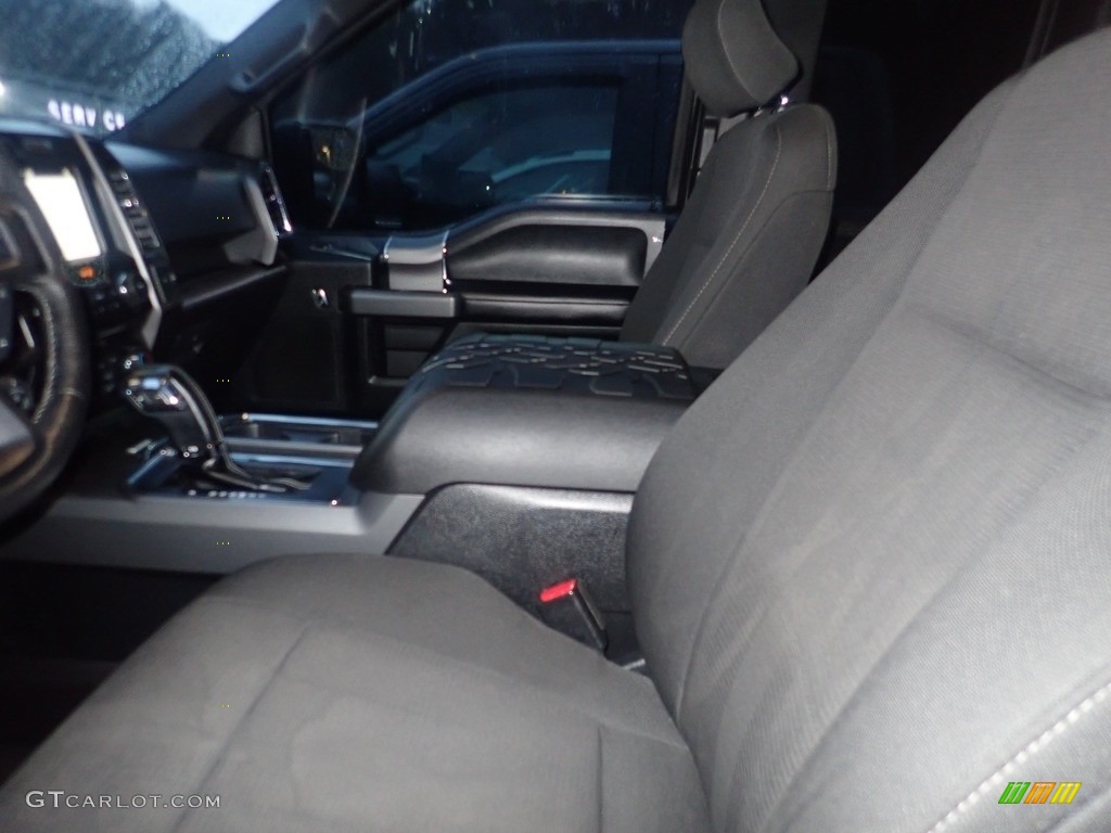 2016 F150 XLT SuperCab 4x4 - Lithium Gray / Black photo #16