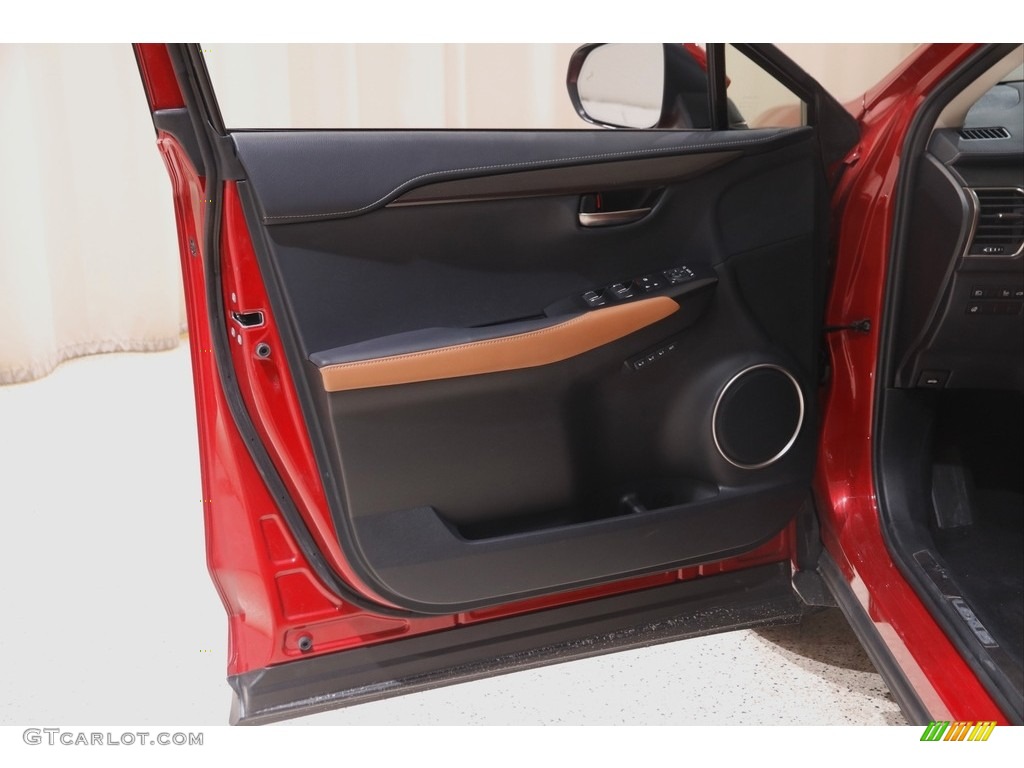 2019 NX 300h Hybrid AWD - Matador Red Mica / Glazed Caramel photo #4