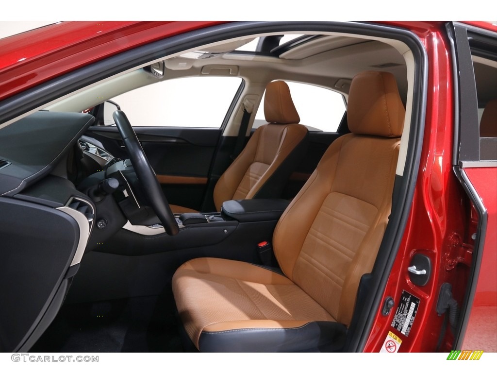 2019 NX 300h Hybrid AWD - Matador Red Mica / Glazed Caramel photo #5