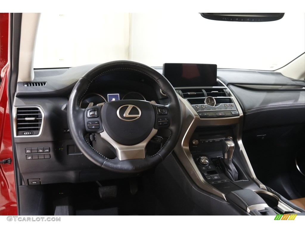 2019 NX 300h Hybrid AWD - Matador Red Mica / Glazed Caramel photo #6