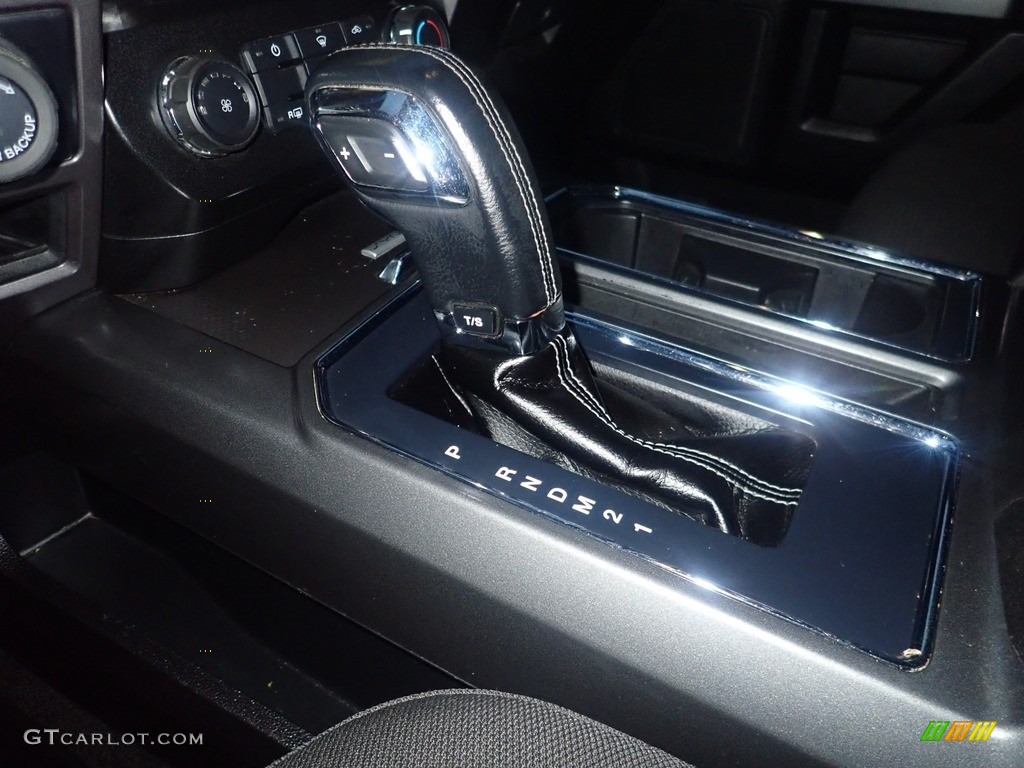 2016 F150 XLT SuperCab 4x4 - Lithium Gray / Black photo #22