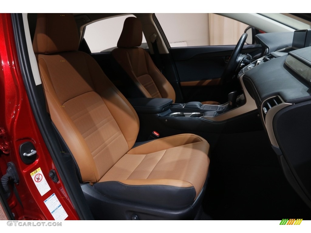 2019 NX 300h Hybrid AWD - Matador Red Mica / Glazed Caramel photo #17