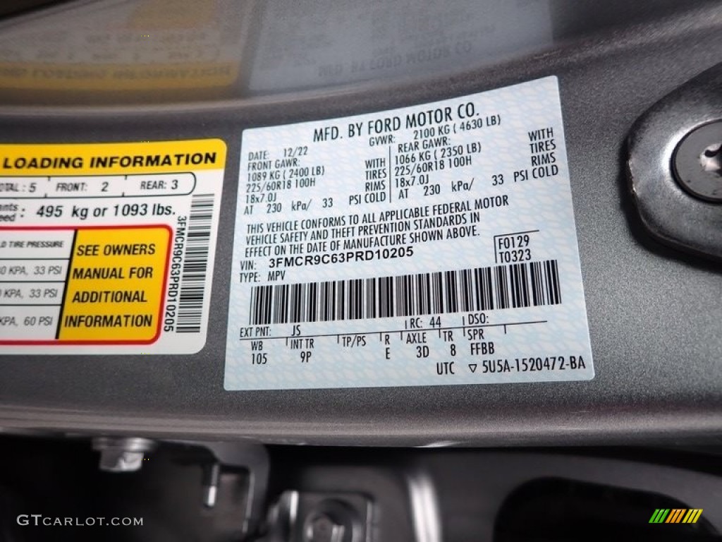 2023 Ford Bronco Sport Outer Banks 4x4 JS Photo #145540579
