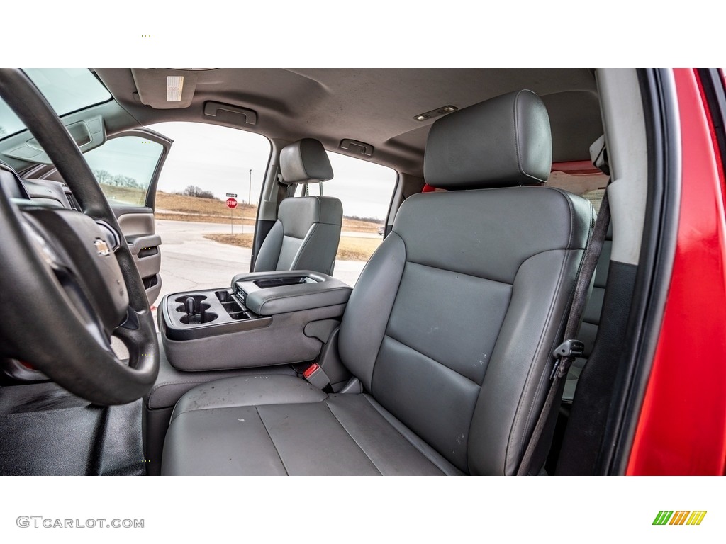 Jet Black/Dark Ash Interior 2015 Chevrolet Silverado 2500HD WT Crew Cab Photo #145540795
