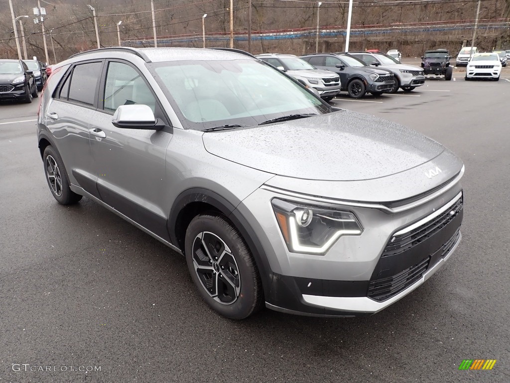 Steel Gray 2023 Kia Niro EX Hybrid Exterior Photo #145541092
