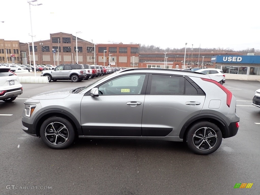 Steel Gray 2023 Kia Niro EX Hybrid Exterior Photo #145541170
