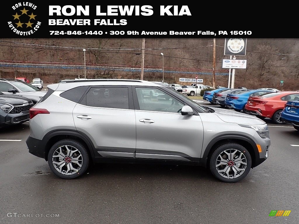 2023 Seltos SX AWD - Steel Gray / Black photo #1