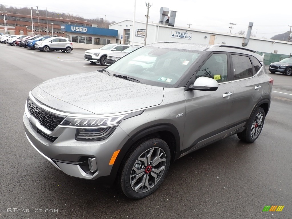 Steel Gray 2023 Kia Seltos SX AWD Exterior Photo #145541611