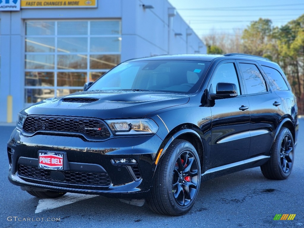 DB Black 2023 Dodge Durango R/T Blacktop AWD Exterior Photo #145542226