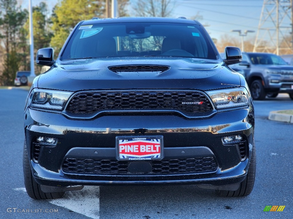 DB Black 2023 Dodge Durango R/T Blacktop AWD Exterior Photo #145542250