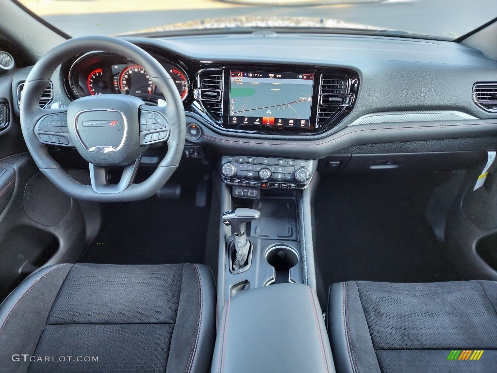 Black Interior 2023 Dodge Durango R/T Blacktop AWD Photo #145542412