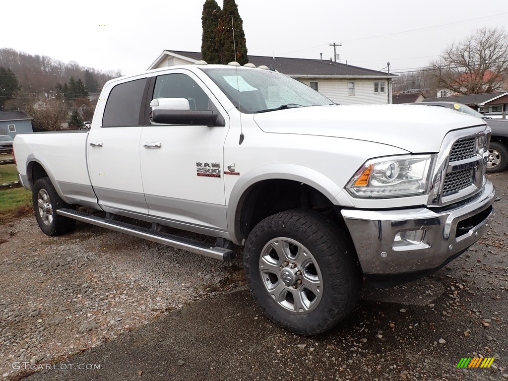 Bright White 2016 Ram 2500 Laramie Crew Cab 4x4 Exterior Photo #145542692