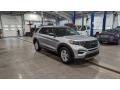 2020 Iconic Silver Metallic Ford Explorer XLT 4WD  photo #6