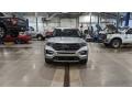 2020 Iconic Silver Metallic Ford Explorer XLT 4WD  photo #7