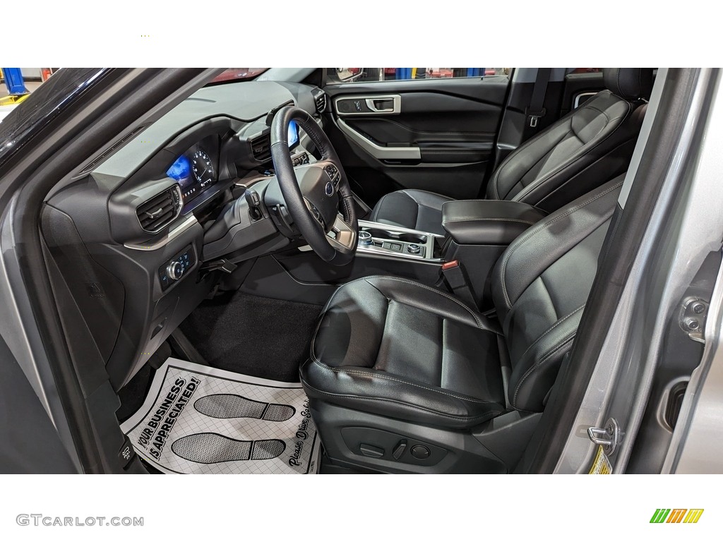 2020 Explorer XLT 4WD - Iconic Silver Metallic / Ebony photo #9