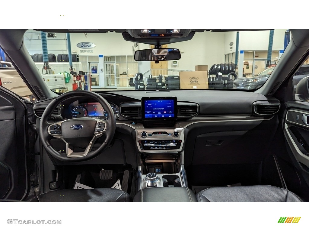 2020 Explorer XLT 4WD - Iconic Silver Metallic / Ebony photo #12
