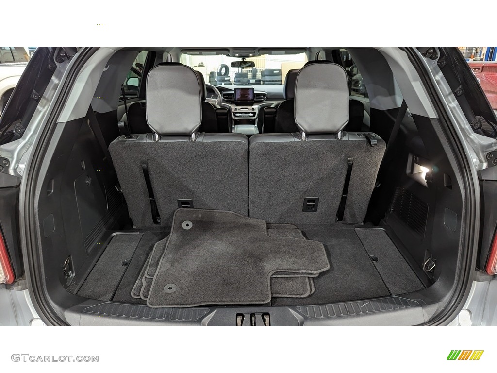 2020 Explorer XLT 4WD - Iconic Silver Metallic / Ebony photo #16
