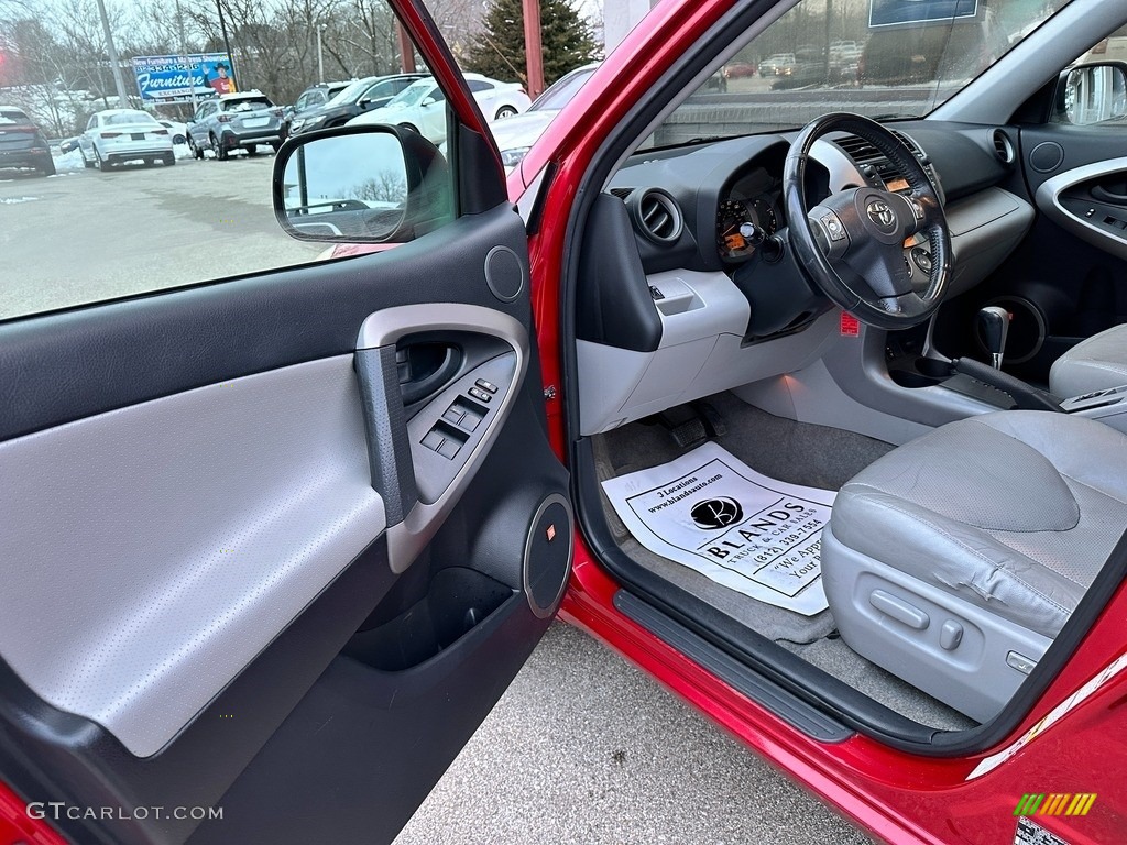 2008 RAV4 Limited V6 4WD - Barcelona Red Pearl / Ash photo #5