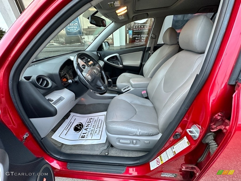 2008 RAV4 Limited V6 4WD - Barcelona Red Pearl / Ash photo #8