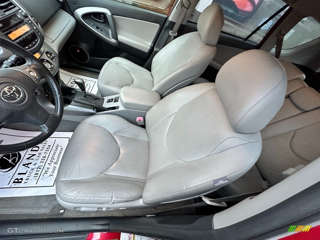 2008 RAV4 Limited V6 4WD - Barcelona Red Pearl / Ash photo #10