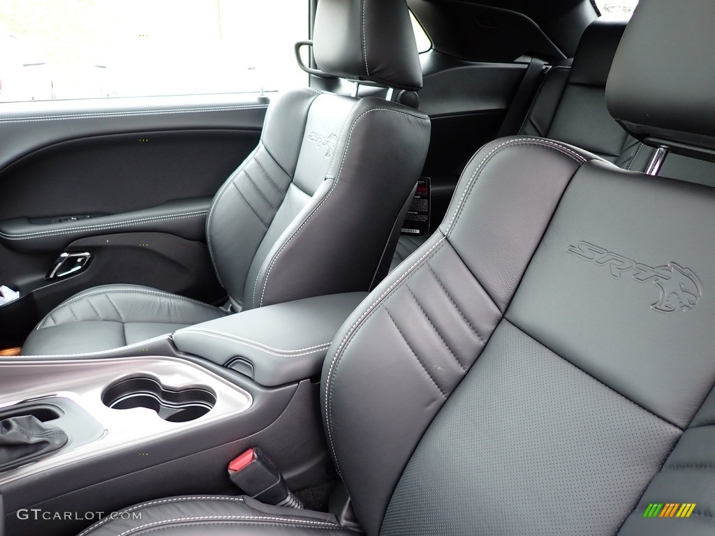 Black Interior 2023 Dodge Challenger SRT Hellcat JailBreak Photo #145543726