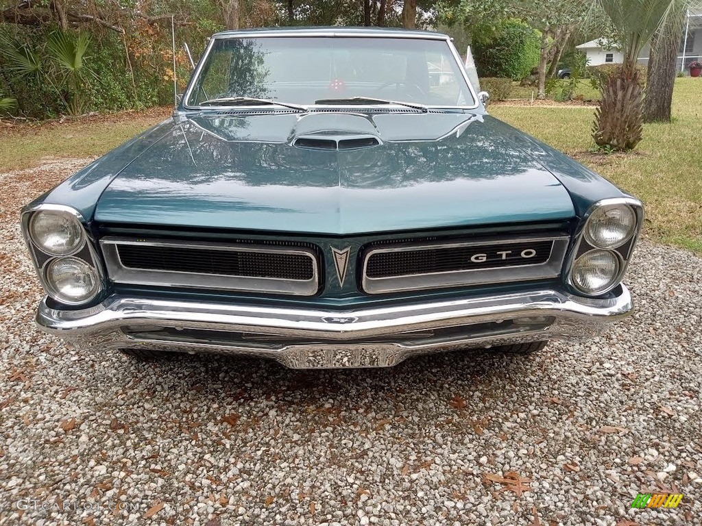 Teal Turquoise 1965 Pontiac GTO 2 Door Hardtop Exterior Photo #145544080