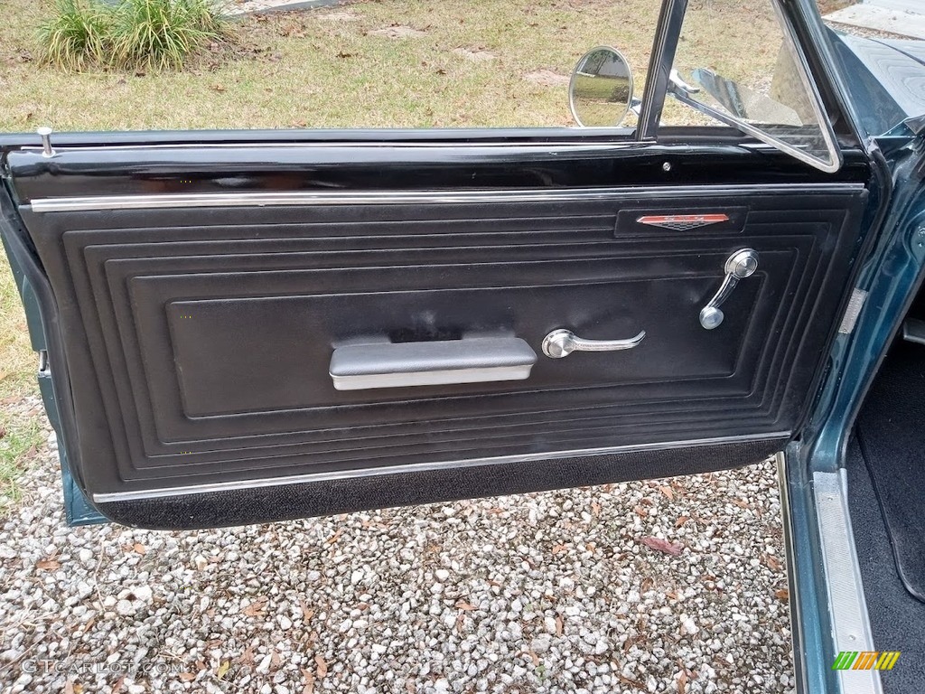 1965 Pontiac GTO 2 Door Hardtop Black Door Panel Photo #145544113