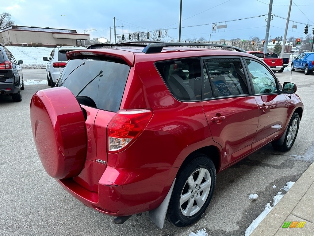 2008 RAV4 Limited V6 4WD - Barcelona Red Pearl / Ash photo #44