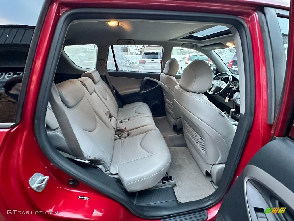 2008 RAV4 Limited V6 4WD - Barcelona Red Pearl / Ash photo #46