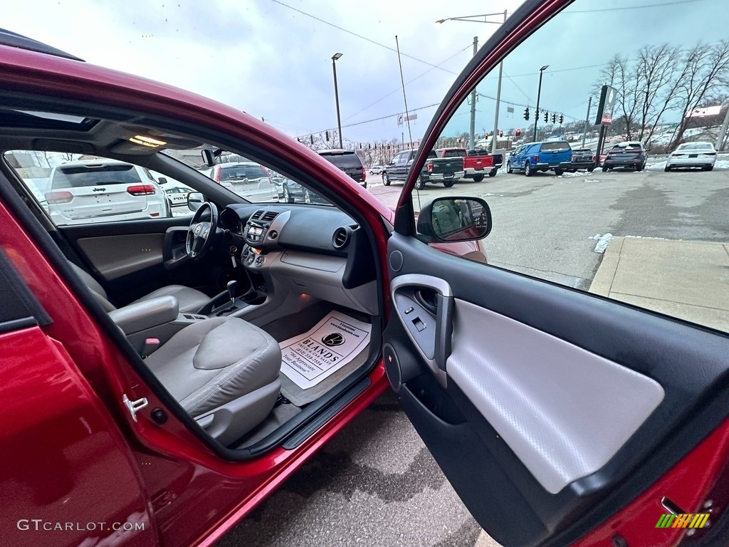 2008 RAV4 Limited V6 4WD - Barcelona Red Pearl / Ash photo #47