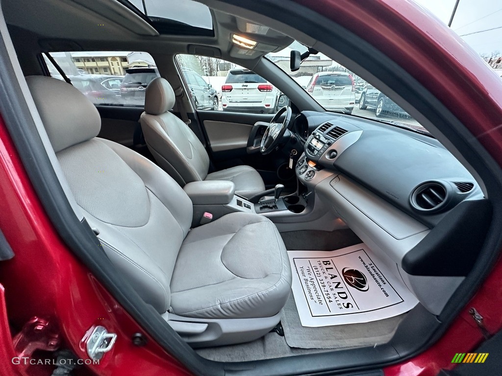 2008 RAV4 Limited V6 4WD - Barcelona Red Pearl / Ash photo #48