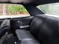 1965 Pontiac GTO Black Interior Rear Seat Photo
