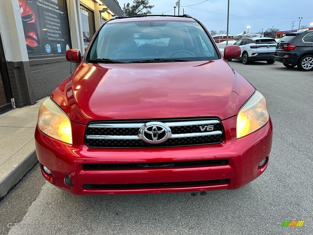 2008 RAV4 Limited V6 4WD - Barcelona Red Pearl / Ash photo #52