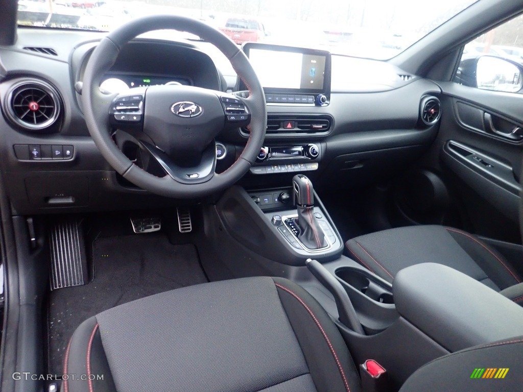 2023 Hyundai Kona N Line AWD Interior Color Photos