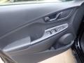 Black 2023 Hyundai Kona N Line AWD Door Panel
