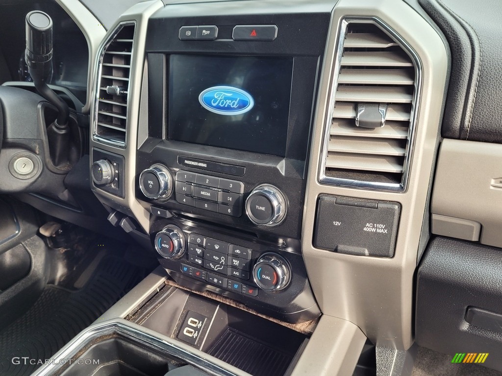 2017 F350 Super Duty Lariat SuperCab 4x4 - Shadow Black / Black photo #8