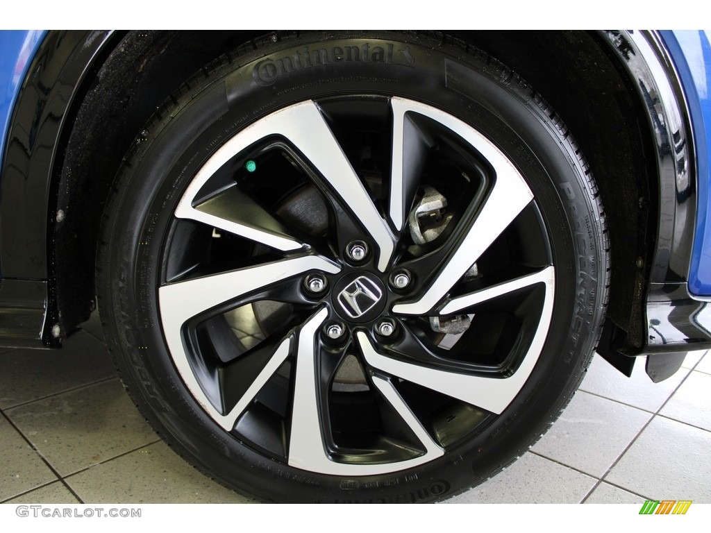2019 HR-V Sport AWD - Aegean Blue Metallic / Black photo #5