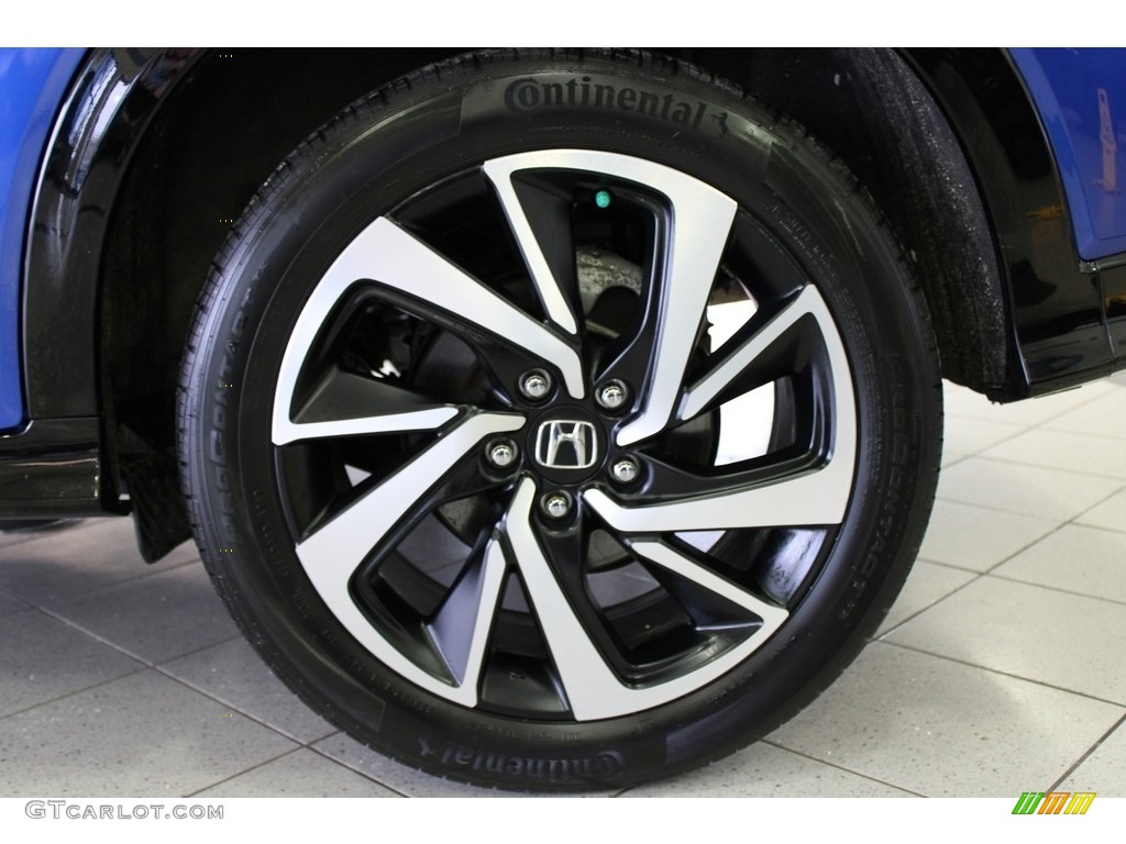 2019 HR-V Sport AWD - Aegean Blue Metallic / Black photo #12