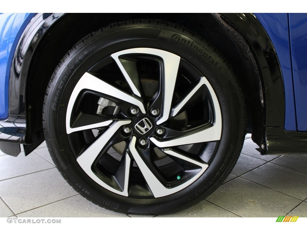 2019 HR-V Sport AWD - Aegean Blue Metallic / Black photo #14