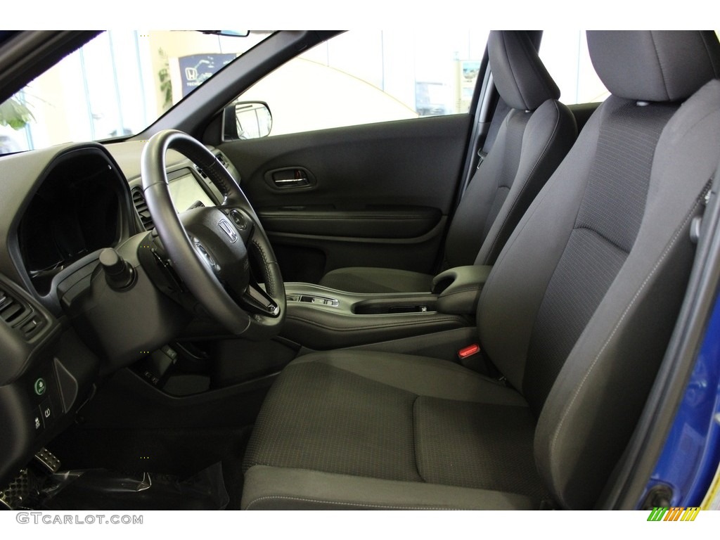 2019 HR-V Sport AWD - Aegean Blue Metallic / Black photo #17