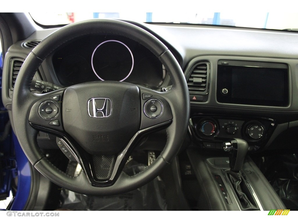 2019 HR-V Sport AWD - Aegean Blue Metallic / Black photo #19