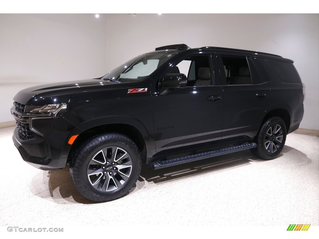 Black 2021 Chevrolet Tahoe Z71 4WD Exterior Photo #145544998
